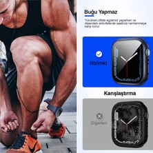 Kip GSM Apple Watch Uyumlu 38MM 40MM 41MM 42MM 44MM 45MM 49MM 1/2/3/4/5/6/se/7/8/ultra Suya Dayanıklı 360  Kasa ve Ekran Koruyucu