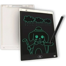 Pasaco 12 Inc Büyük Boy Dijital LCD Ekran Kalemli Çocuk Yazı Çizim Writing Grafik Not Yazma Eğitim Tableti