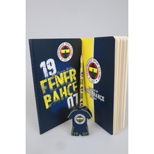 LİSANSLI FENERBAHÇE NOKTALI DEFTER,KURŞUN KALEM VE KALEMTRAŞ SETİ