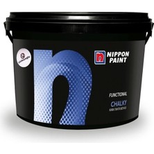 Nippon Paint Nippon Chalky 2,5 Lt Kara Tahta Boyası