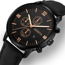 Geneva Quartz AG072 Deri Kol Saati