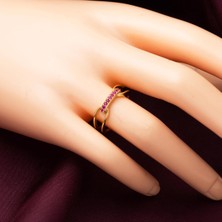 Bilezikci Sarı Altın Minimal 14 Ayar Yüzük