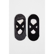 Katia & Bony 2'li Paket Asta Yoga Pilates Çocuk Görünmez Çorap