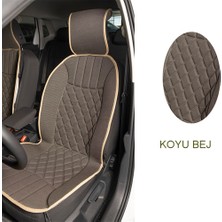 Space Elegance 2'li Set Minder Koyu Bej / KLMNY533
