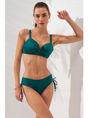 Pierre Cardin Sole Kaplı Toparlayıcı Bikini Yeşil 231229