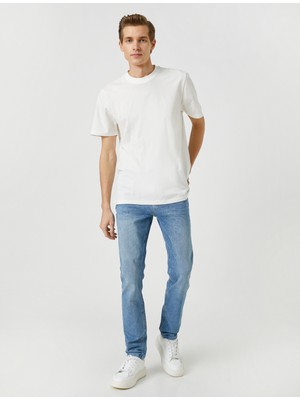 Koton Slim Fit Kot Pantolon - Brad Jean