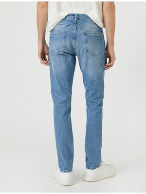 Koton Slim Fit Kot Pantolon - Brad Jean