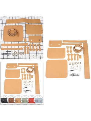 3set Precut Deri Çanta Yapımı Kit Tote Çanta Çantası Örgü Malzemeleri (Yurt Dışından)