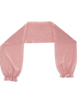 Kadın Şifon Uzun Kollu Shrug Cape Battaniye Wrap Panço Şal Pembe Tops (Yurt Dışından)