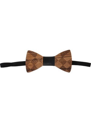 Erkek Damat Düğün Partisi Ahşap Bow Tie Smokin Moda Aksesuar C (Yurt Dışından)