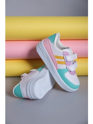 Oksit Ezra Air Kalın Taban Bantlı  Bebek Çocuk Sneaker