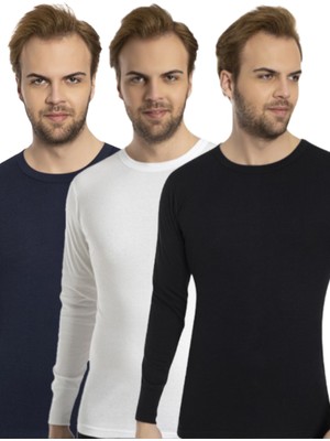 Bross 1028 %100 Pamuk Erkek 4lü Üst Içliktişört