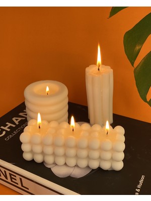 Yeyu Candles Kokulu Mum Seti 3'lü