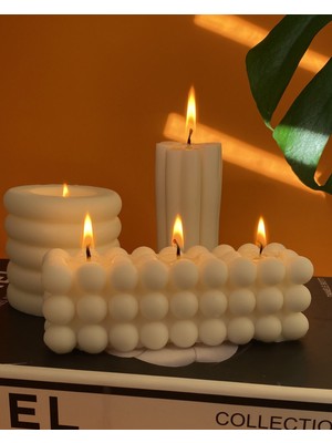 Yeyu Candles Kokulu Mum Seti 3'lü