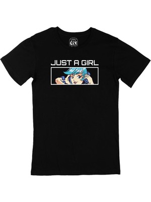 Anime Kız Çizimli Tişört
