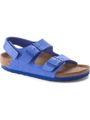 Birkenstock Koyu Mavi Erkek Çocuk Sandalet 1023494 Mılano Kids Hl Bfbc Earthy