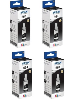Epson 664 L355 Uyumlu Black Mürekkep Takımı