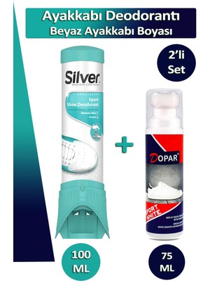 Dopar Ayakkabı Deodorantı Koku Giderici Önleyici Sprey 100ML+75ML