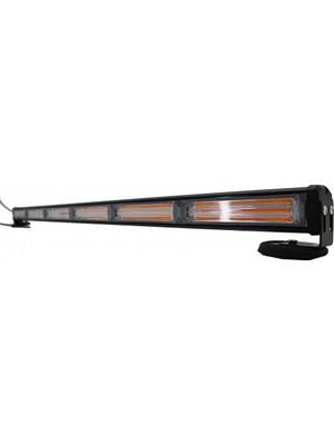 Aracım Oto Aksesuar Cob LED Bar 91 cm 6 Lı Turuncu Çakar Ikaz Off Road