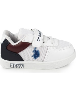 U.S. Polo Assn. Erkek Çocuk Carren Spor Ayakkabı Beyaz 101346124