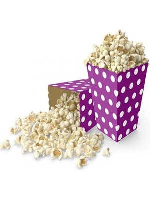 Kidspartim Mor Puantiyeli Mısır Kutusu