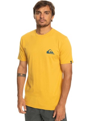 Quiksilver Mwminilogo Erkek Sarı Tişört