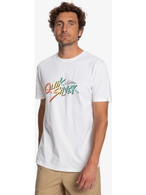 Quiksilver Sıgnaturemove M Tees Beyaz Erkek Tshirt