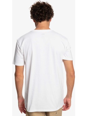 Quiksilver Sıgnaturemove M Tees Beyaz Erkek Tshirt