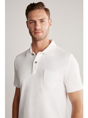 Hemington Havlu Kumaş Polo Yaka T-Shirt