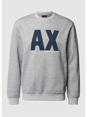 Armani Exchange Erkek Bisiklet Yaka Sweatshirt 6kzmfg U06884