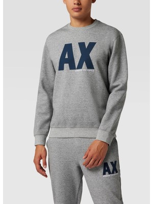 Armani Exchange Erkek Bisiklet Yaka Sweatshirt 6kzmfg U06884