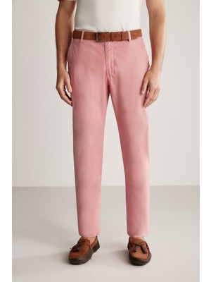 Hemington Pembe Yazlık Chino Pantolon