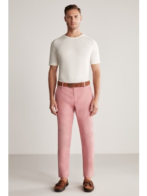 Hemington Pembe Yazlık Chino Pantolon