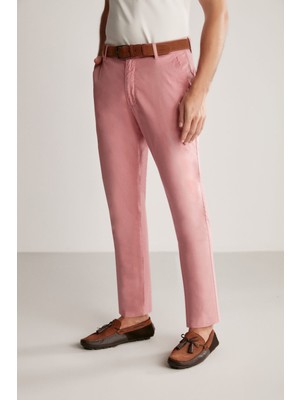 Hemington Pembe Yazlık Chino Pantolon