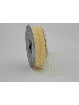 Fantastic Koyu Krem Renk Dantel (22MM Genişlik)