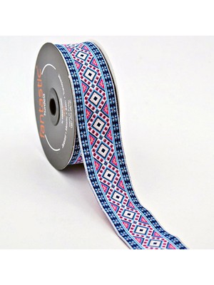 Fantastic 35MM Etnik Desen Dokuma Bordür Kurdele