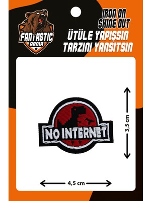 Fantastic Dokuma Arma Patch, %100 Polyester, Ütü Ile Yapışan, 4.5 cm x 3.5 cm Boyutunda