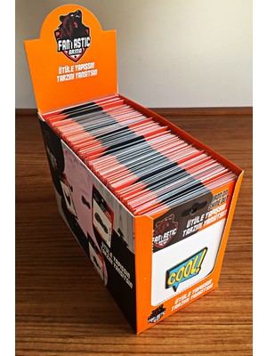 Fantastic 140 Adet Ütü Ile Yapışan Dokuma Arma - Box Stant