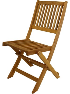 T. Concept Ahşap Kolsuz Katlanır Sandalye,bahçe Balkon Teras