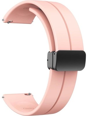 Apsuwa Fossil Gen 5 Carlyle Hr Kordon Kayış D-Buckle Sport Silikon 22/K2D