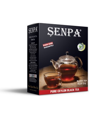 Şenpa Siyah Çay Pure Ceylon Tea Pekoe 800 gr