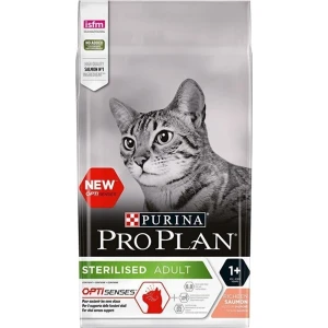 Pro Plan Sterilised Kısırlaştırılmış Kediler Için Somonlu Kedi Maması 1 kg (Acık)