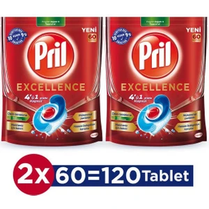 Excellence 4 Ü 1 Arada 120 Kapsül ( 2 x 60 Li Paket)
