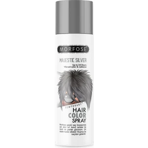 Morfose Geçici Sprey Saç Boyası Gümüş 150 Ml.