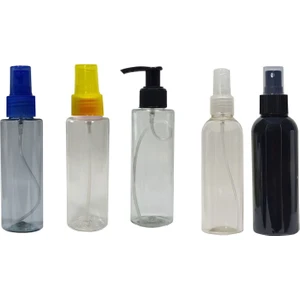 Boş Pet Şişe 100 ml + 5 Çeşit Renk Valf Takım
