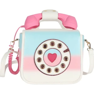 Kadınlar Telefon Şekilli Crossbody Çanta Alışveriş Messenger Omuz Çantası Kılıf Renkli (Yurt Dışından)