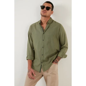 Düğmeli Yaka Gömlek Erkek Gömlek CF20S111871