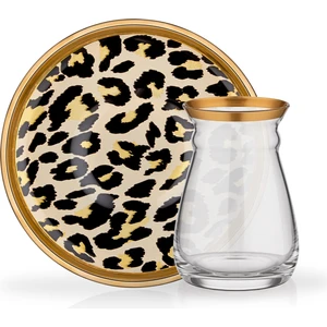 Çırpan Ev Leopar 1 Kişilik Çay Set