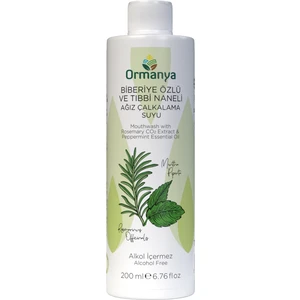 Biberiye Özlü ve Tıbbi Naneli Ağız Çalkalama Suyu 200 ml