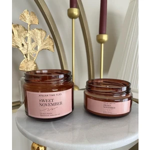 Atelier Time Flies 2’li Amber Kavanoz 220 ml & 330 ml Mum Seti